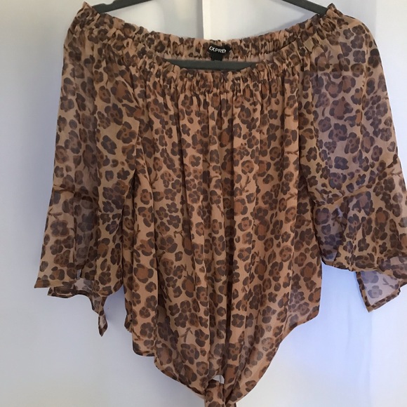 Express leopard blouse - Picture 2 of 8